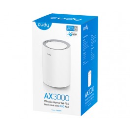 Cudy M3000 - WiFi6 AX3000 Gigabit Dual Band Mesh (1-Pack)